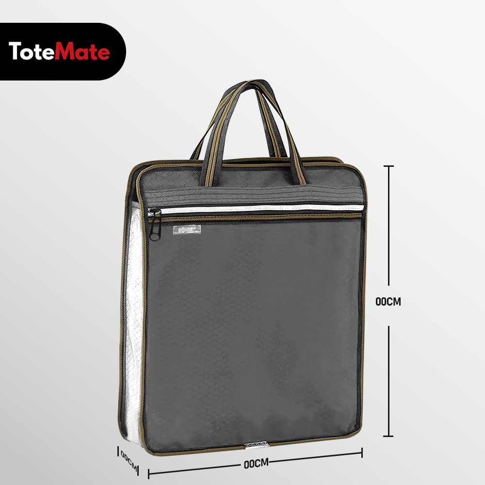 Totemate Waterproof Premium Quality Vertical Envelope Bag For Laptops and Document Organizer Handbag