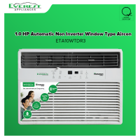 EVEREST 1.0HP Automatic Window Type Aircon/ Fast Cooling/ Healthy Air Filter/ Remote/ 12-18 sqm