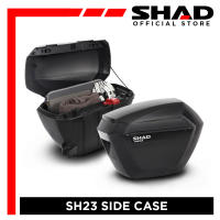 SHAD Side Case SH23 Black: Aluminum