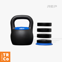 REP Adjustable Kettlebell. Space-Saving Versatile Weights for Home Gyms