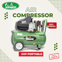 Vespa 2HP Air Compressor with Belt and Direct Drive 100% COPPER