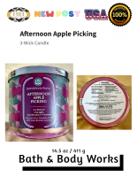 Bath & Body Works 3-Wick Candle Collection - USA Authentic