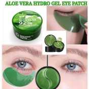 Korean Aloe Vera Collagen Hydrogel Eye Patch, 92% Aloe