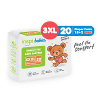 INSPI Babies Comfort Dry Baby Diaper for Baby Pants Medium to 3XL (XXXL) Pack of 1 Baby Needs - free shipping