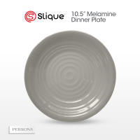 SLIQUE Premium Melamine Dinner Plate Dining Plate Round Plate 10.5 inches - Dining Essentials