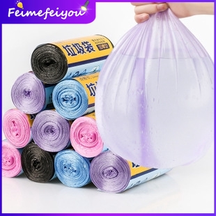 15pcs/roll Disposable garbage bags Bin Bags Plastic garbage bag size 45x45cm ราคา 10 บาท*ส่งฟรี