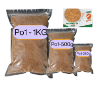 PO1 and PO2 Tateh Vannamei Sinking Pellet fish food for ornamental fish repacked by CH