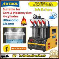 (✅3 Years Warranty + Free Shipping✅) AUTOOL CT160 Automotive Injector Nozzle Cleaning Machine Fuel Injector Tester & Heating Ultrasonic Cleaner Machine use for Car and Motorcycle