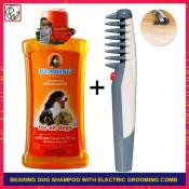 Bearing Tick and Flea Dog Shampoo with Electric Comb