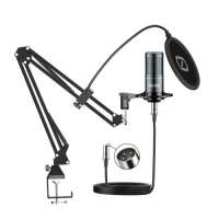 KOORFLY KF-ZX320 48V Microphone with Cardioid Pickup 48V Phantom Power XLR Connector Shock Mount - New Wired Recording Mic