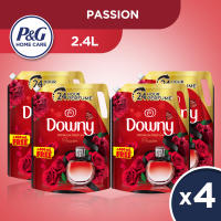 [Bundle of 4] Downy Perfume Fabric Conditioner Sunrise Fresh Kontra Germs Passion Cotton Fresh 2.4L Refill (fabcon fabric softener fabric)