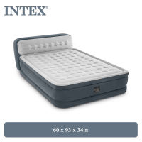 Intex® 64448 Queen Dura-Beam Series Headboard Airbed With Bip Ages 14+ (60 x 93 x 34in)
