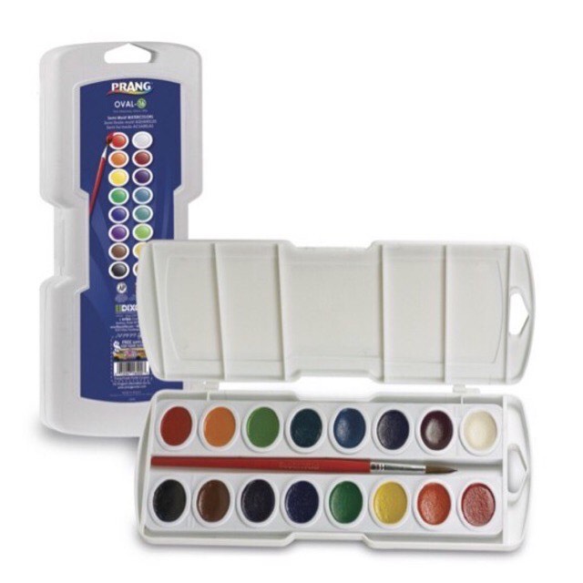 Prang Watercolor Set (8 or 16 colours)