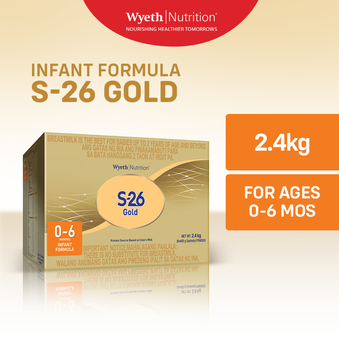 S-26 GOLD One Infant Formula Milk Powder for 0-6 Months Old 2.4kg