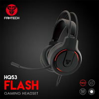 Fantech Headset FLASH HQ53 Gaming Headphones with Microphone and Multiplatform Compatibility