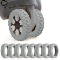 COSLIFE 8 Pack Silicone Quiet Protective Covers for Suitcase Wheels Luggage Wheel Protectors