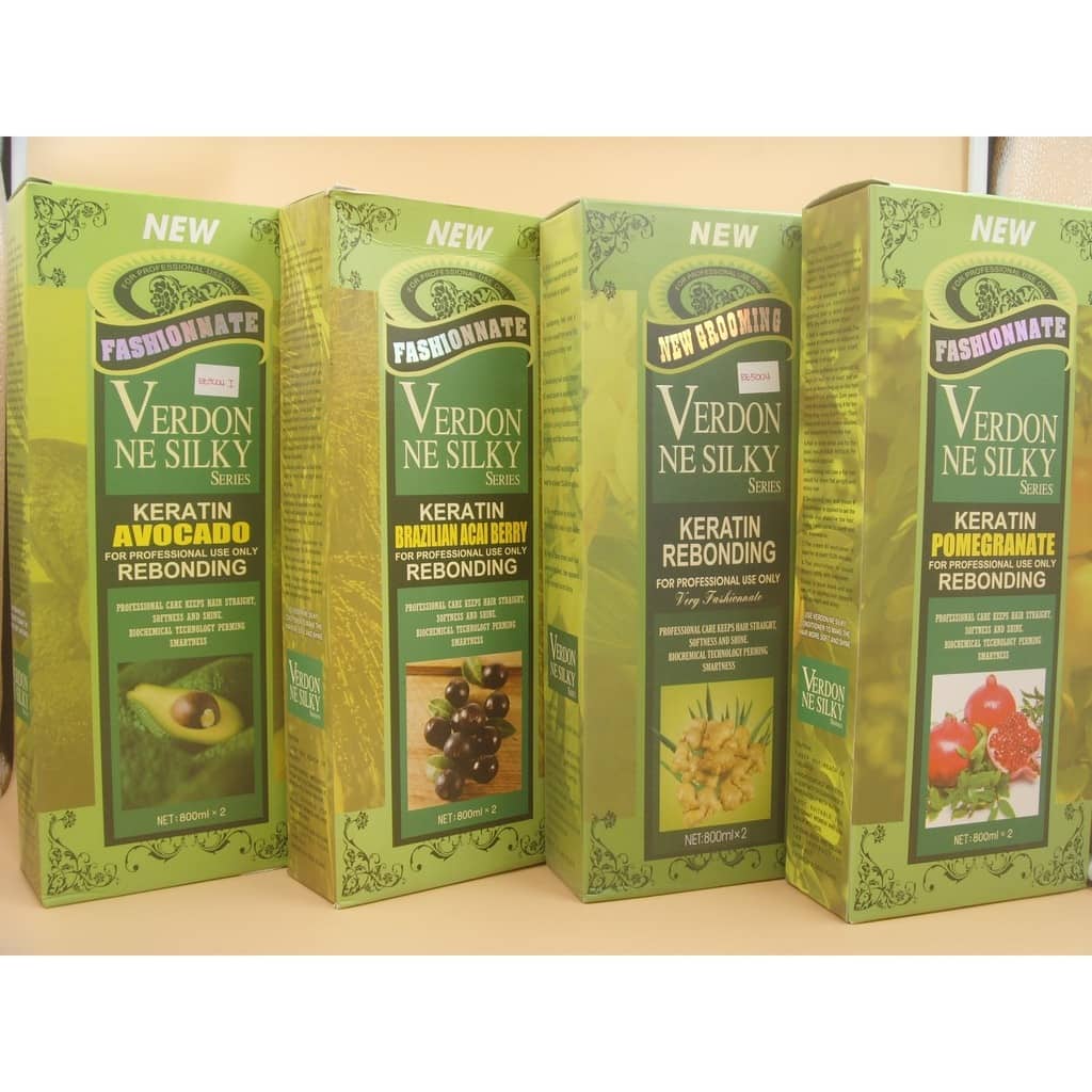 Keratin Rebonding Verdon Ne Silky Rebonding 800ml 1&2 5004 review and price