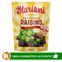 Mariani California Raisins – No Added Sugar Resealable Pouch (170g / 6oz)