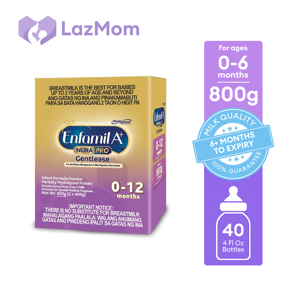 Enfamil A+ Nurapro Gentlease 800g For Dietary Management of Mild Digestive Discomforts for 0-12 months