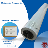 Plotter Paper White Paper 24inch x 50y 80gsm