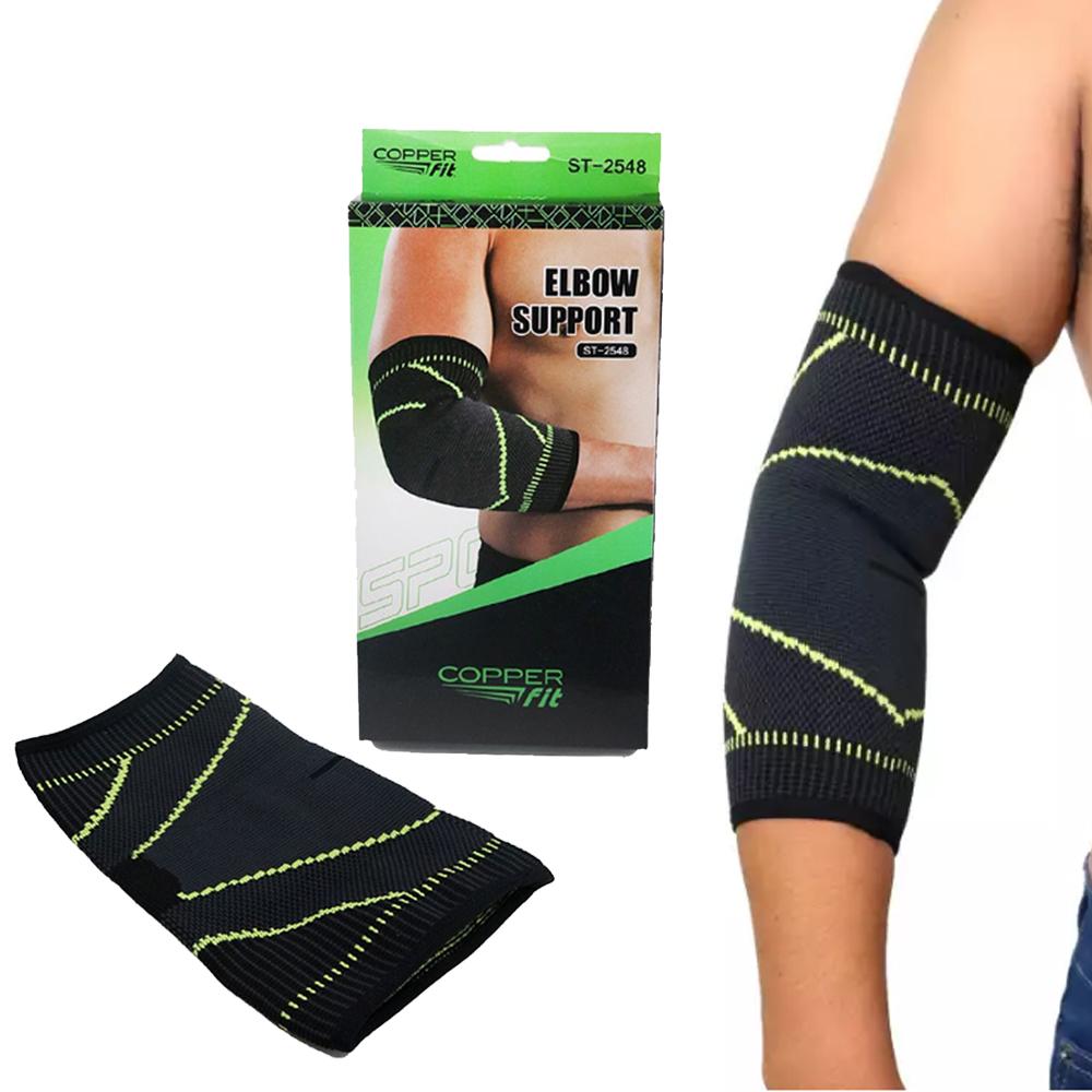 Copper Fit Elbow Brace Compression Support Sleeve for Tendonitis Tennis