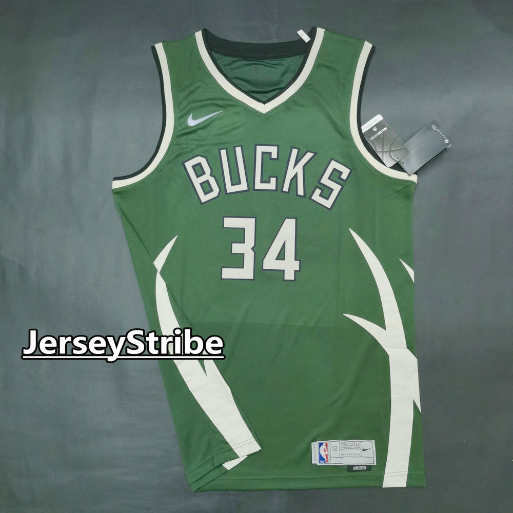 New Original NBA Milwaukee Bucks #34 
