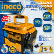 INGCO Portable Gasoline Generator with Free Accessories