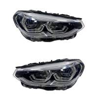 BMW X3Head Light/2017-2021/3rd Generation/LED/Bumper Light/Headlamp/Front Lamp/Head Light Assembly/2018 2019 2020 EzAuto