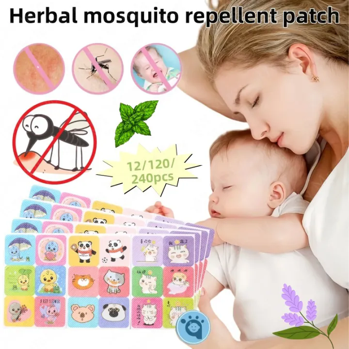 O-New Mosquito Patches Herbal Essential Oil Safe for Pregnant Kids Baby Mosquito Repellent Patch