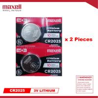 Maxell Lithium Battery CR2025 Pack of 2