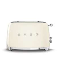 Smeg 2 Slice Toaster (Cream)