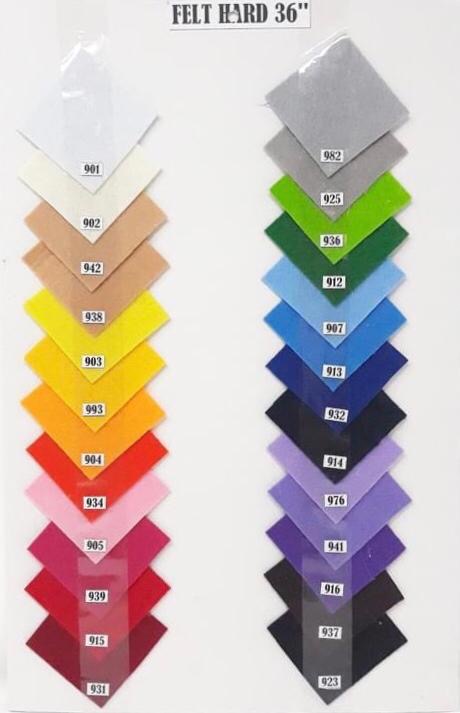 Hard Felt Cloth by Yard