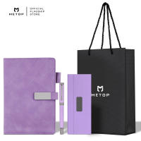 Personalized Name Luxury Executive Notebook & Pen Gift Set | Premium Business Corporate Gift Bag