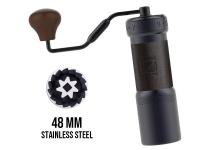 1Zpresso K ULTRA Manual Coffee Grinder IRON GRAY with stainless steel burr with FREE K-ULTRA Travel Case