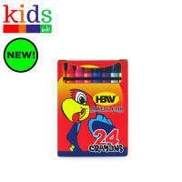 HBW Arte & Cor 24 Crayons - Kids Ink