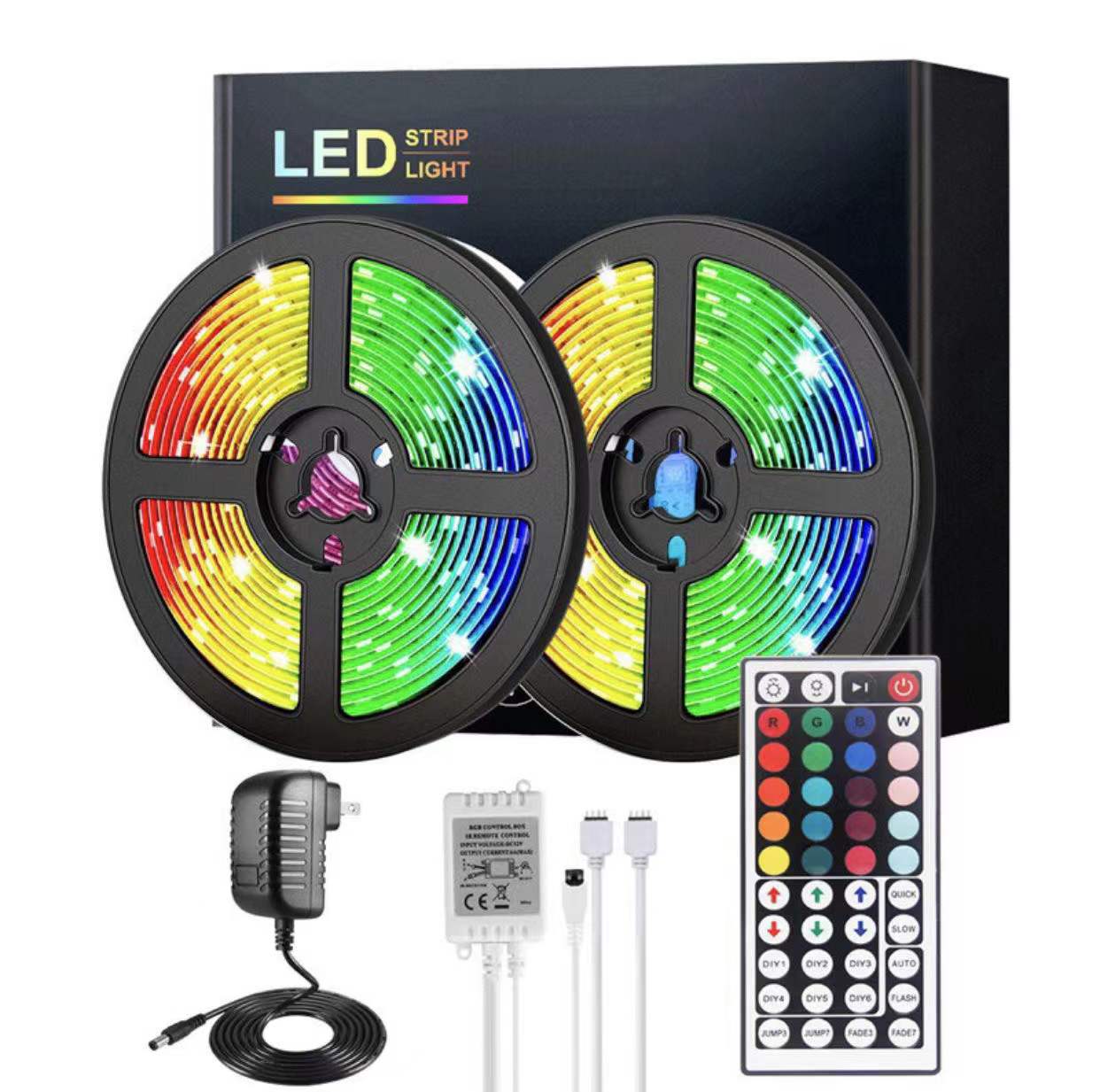 ✅100% Original UME 5M 10M 600LEDS LED RGB Strip Light SMD 3528 Flexible Light-Led-Strips