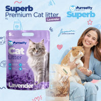 Purreetty Cat Litter Lavender Scent (1kg 5L & 10L/8kg)