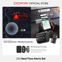 [NEW LAUNCH] DDPAI Z60T 4K HDR GPS 3 Channel Front & Rear & Cabin Dash Cam 4G Live