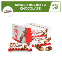 KINDER Bueno T2 43g Chocolate with box - Set of 30