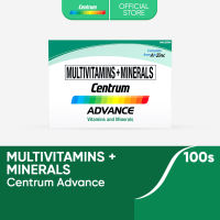 Centrum Advance 100s Multivitamins + Minerals for Healthy Heart & Eyes Energy & Immunity
