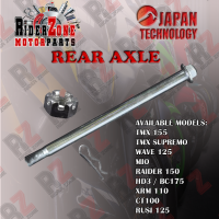 Rizoma Rider Zone Rear Axle For TMX / RUSI / WAVE / XRM / HD3 / BC175 / CT100 / RAIDER150 ( JAPAN QUALITY )