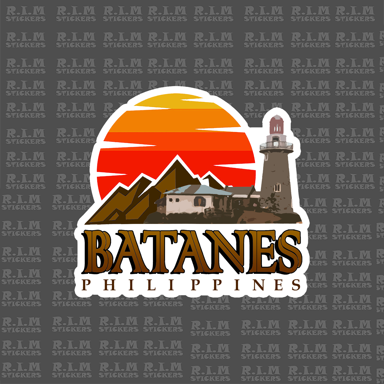 PHILIPPINES CITIES & PROVINCES VINYL STICKERS Waterproof High Quality RARE CUSTOMIZED