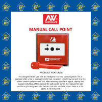 Asenware Conventional Manual Call Point - Push Station