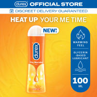 Durex Play Warming Lube 100ml  Glycerin-Based Personal Lubricant