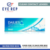 Dailies AquaComfort Plus Daily Clear Contact Lenses (30 pcs/box) | EYE REP Express