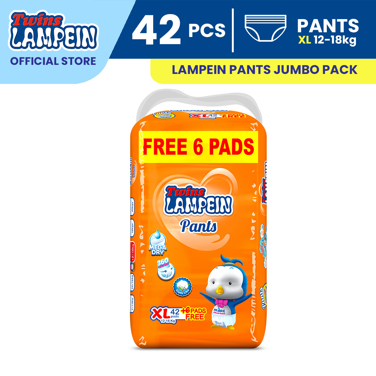 Lampein PANTS Jumbo Pack XL 42pcs