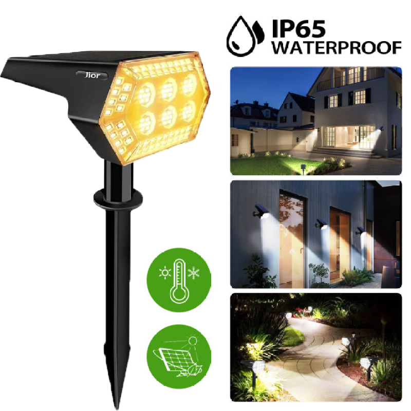 KUCHVZ Solar Lights Outdoor Solar Torch Lights with Flickering Flame Waterproof Solar Powered Garden Lights Decorative Outdoor Lighting Landscape Decorations for Yard Patio Pathway christmas lights solar power