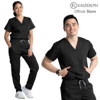 Scrub Suit 1st Gen KSS-36 Pipe Thread Design Top 6-pocket Pants Series
