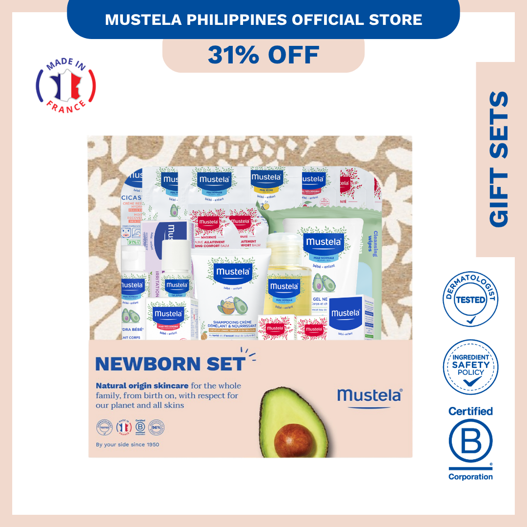 Mustela Newborn Set PhP4990 No. 27 (Peach Sleeves)