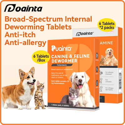 Wormrid Puainta Pet Deworming Tablet for Worm Rid Anti Hookworm Whipworm ...